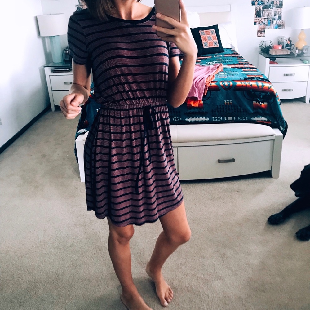 T-shirt dress.